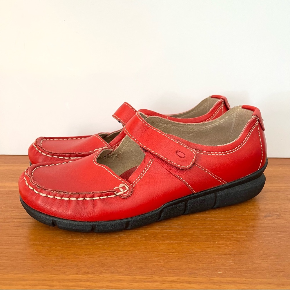 Wolky Red Moccasins for Women